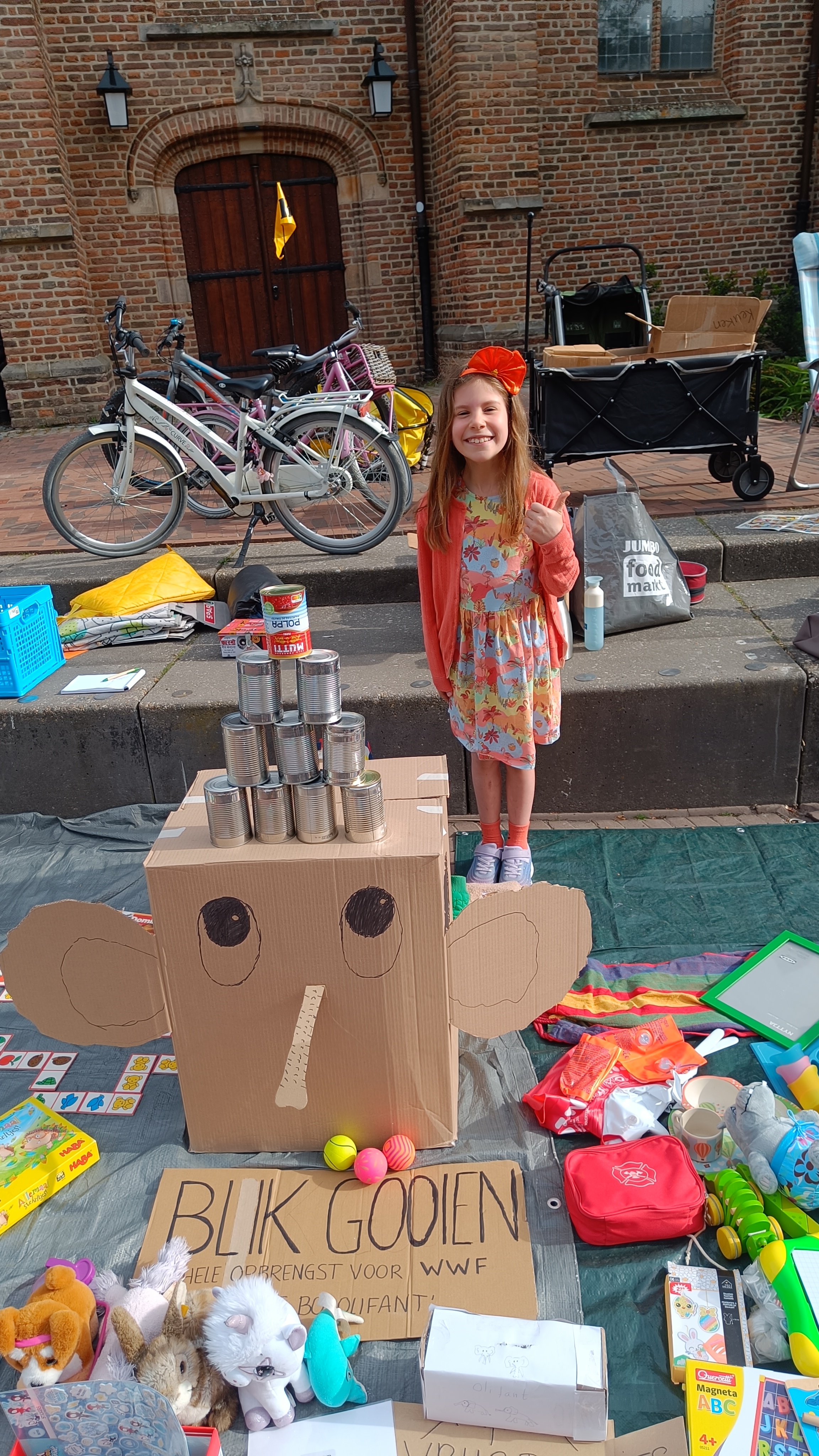 Blik werpen Koningsdag