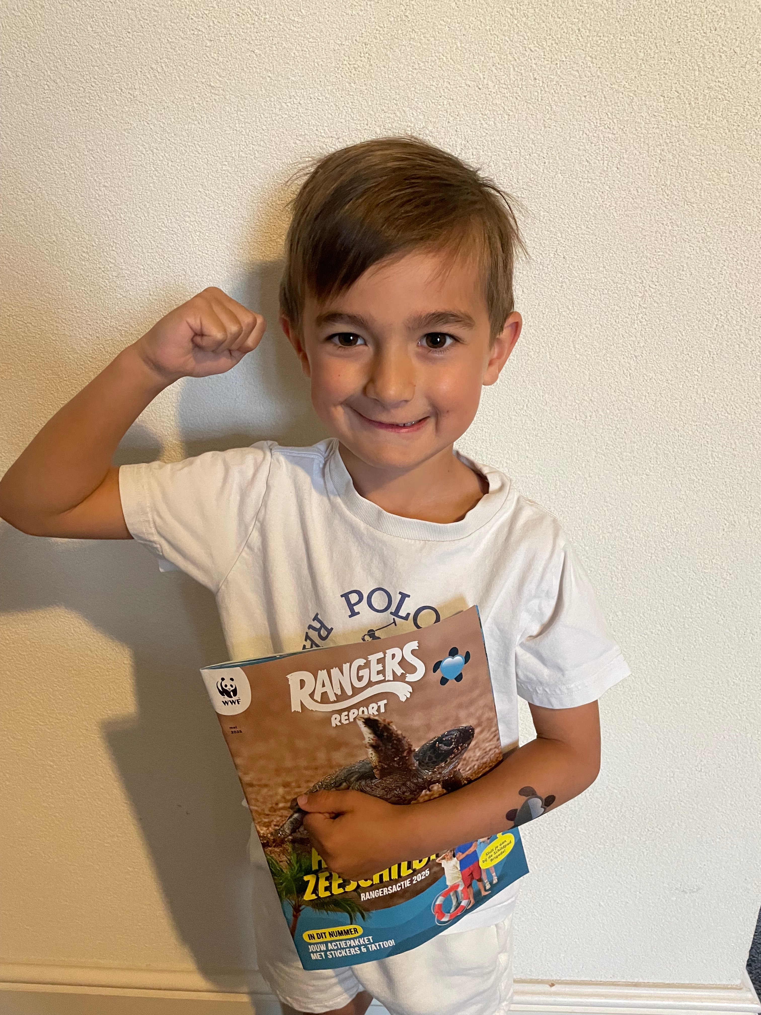 Mowgli helpt de schildpad