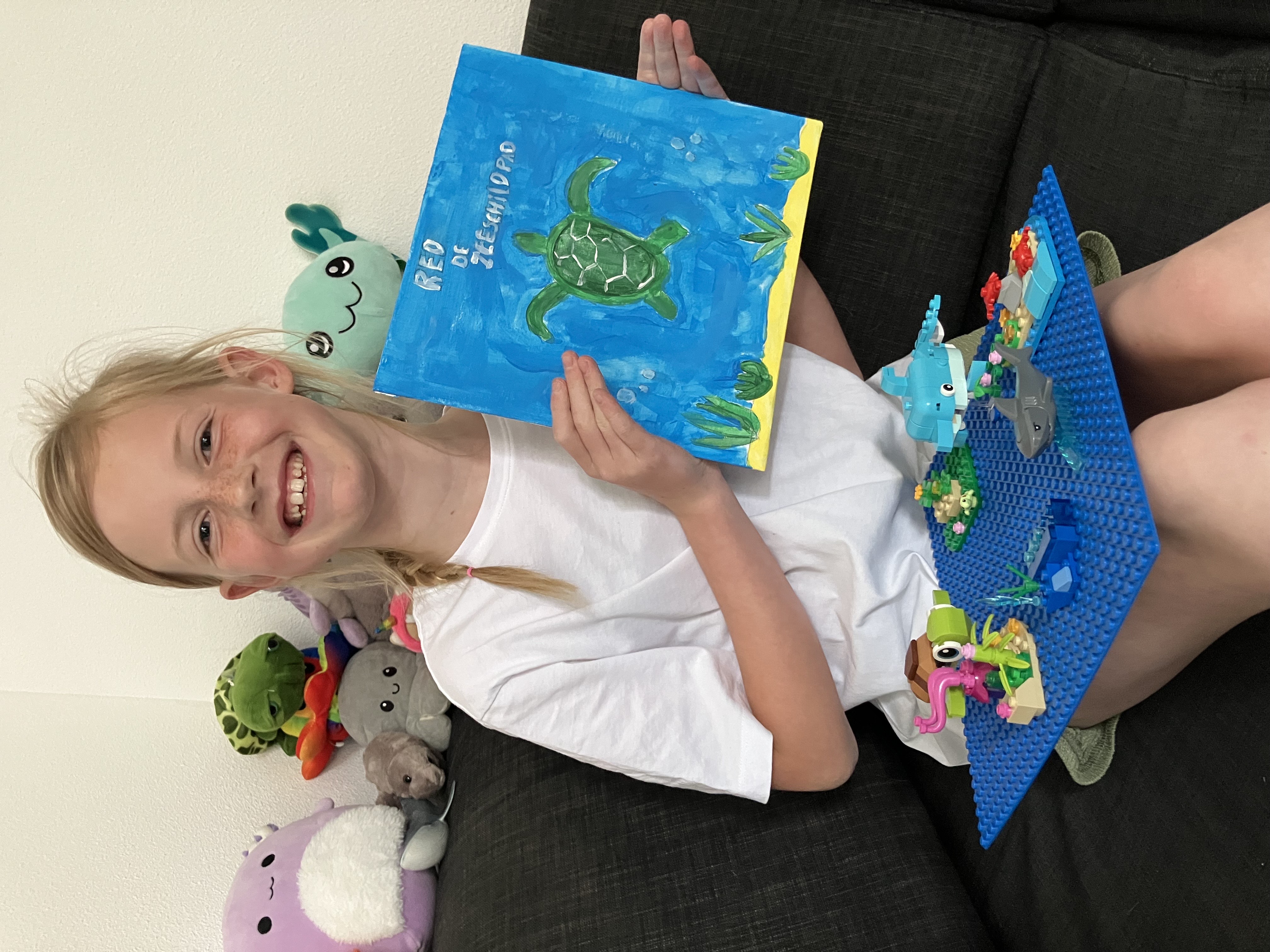 HELP de zeeschildpad