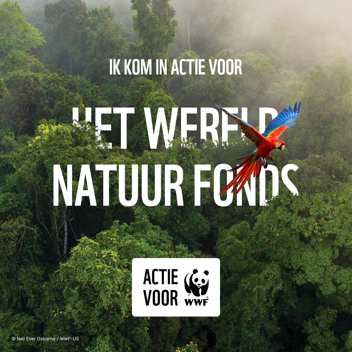 Marja 70 voor WWF