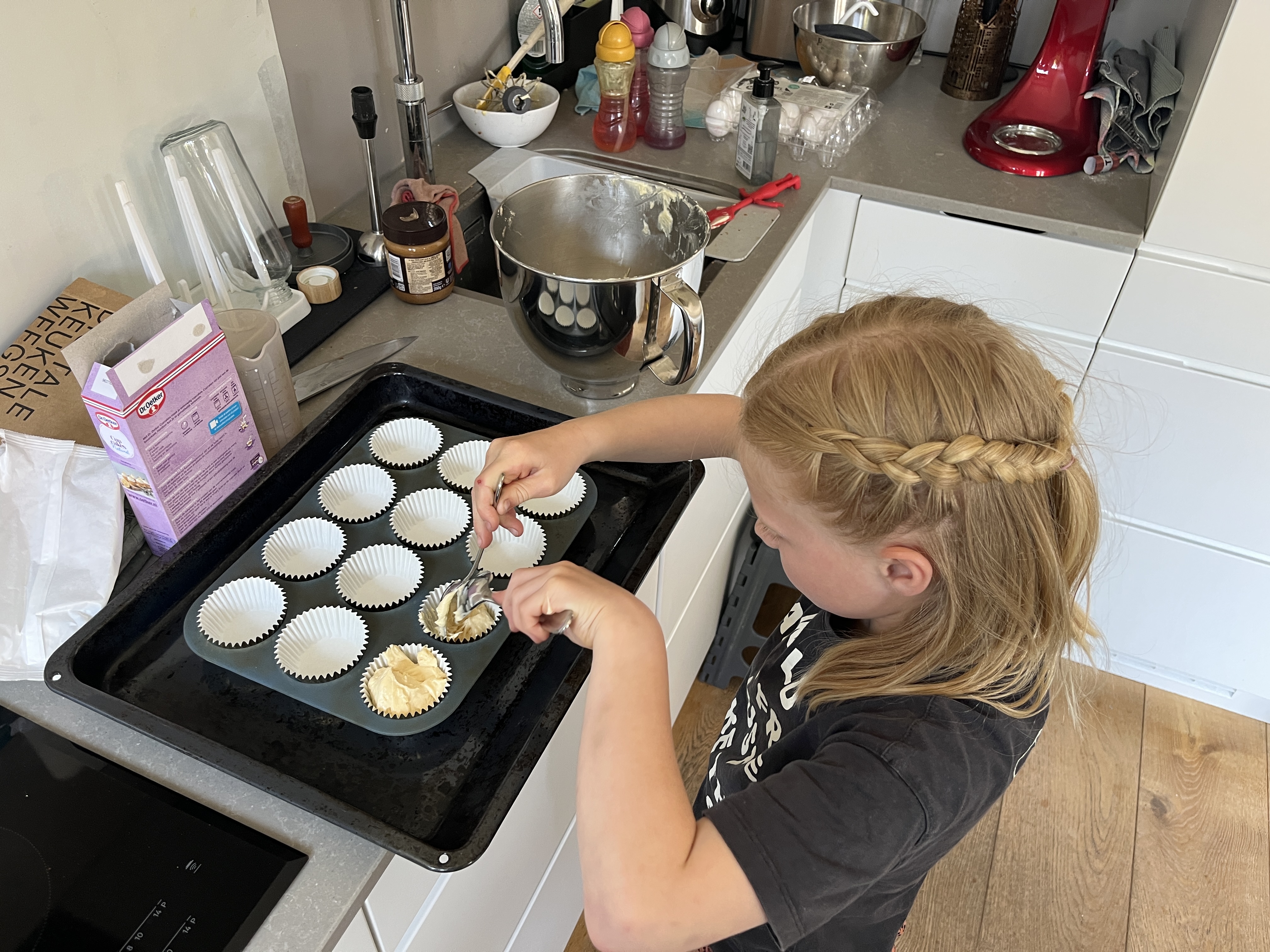 Fenna redt de schildpad