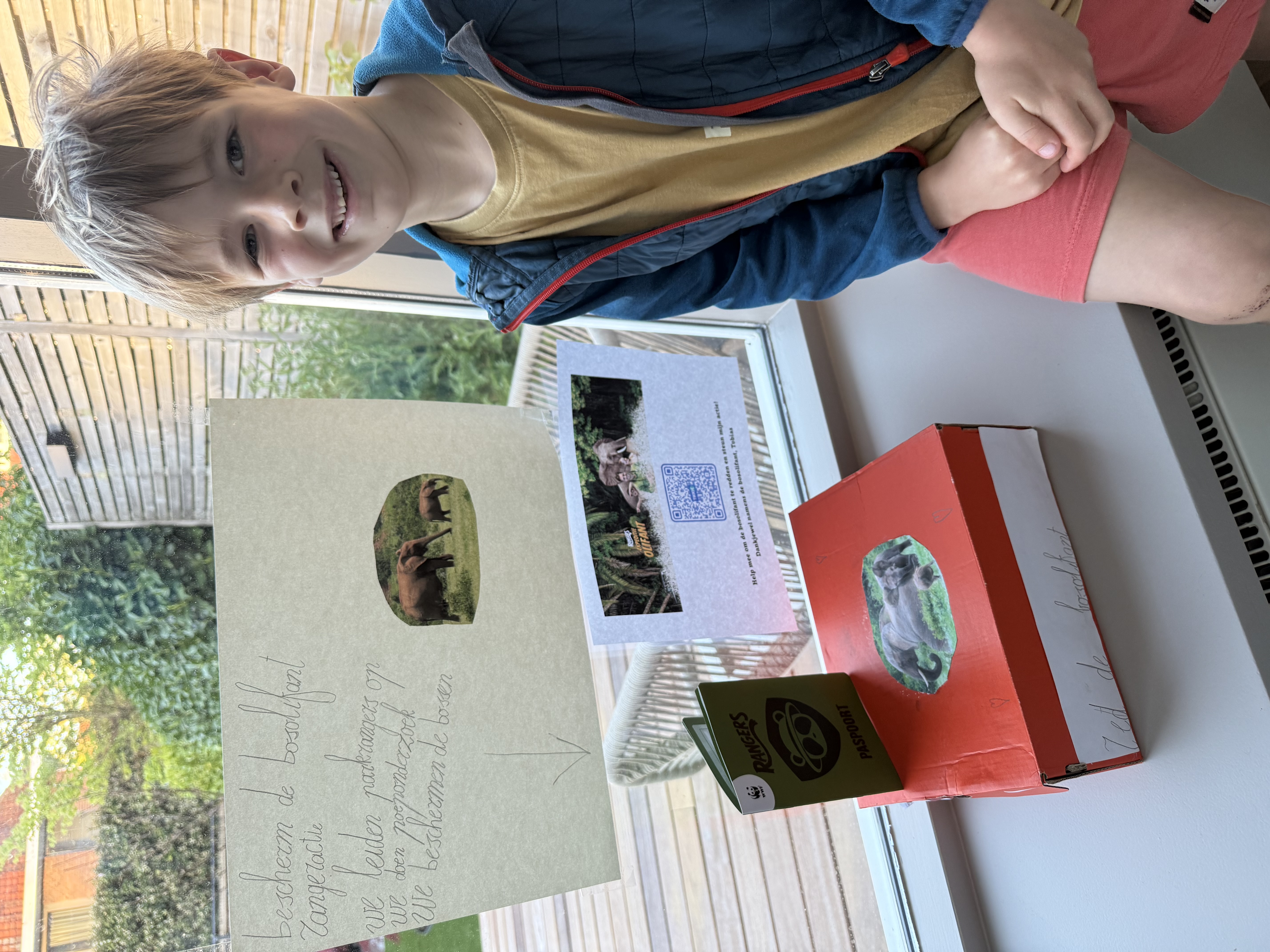 Toby redt de bos olifant