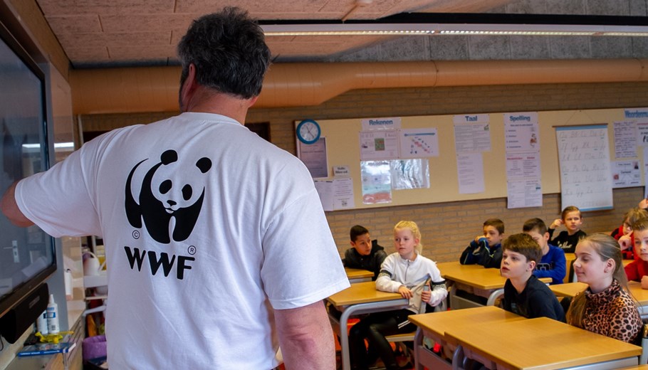 Gastles WWF op school