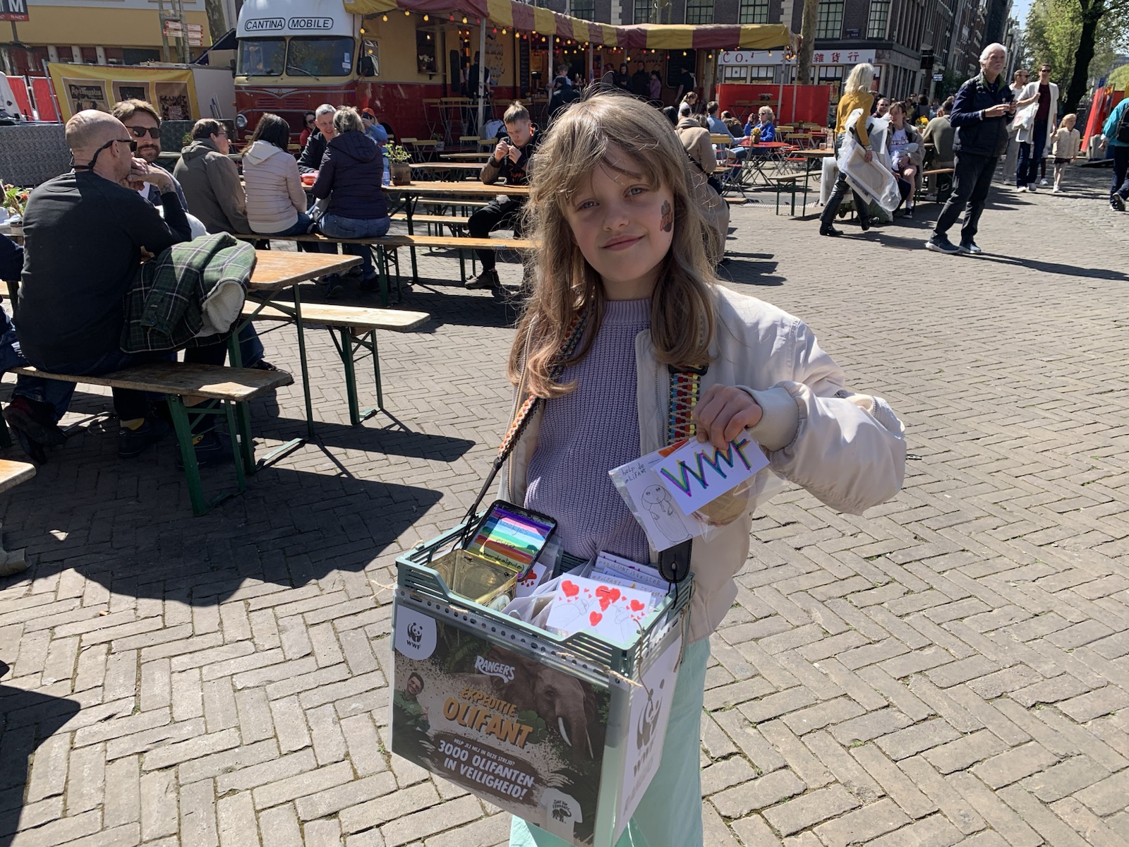 Mees koekjesactie