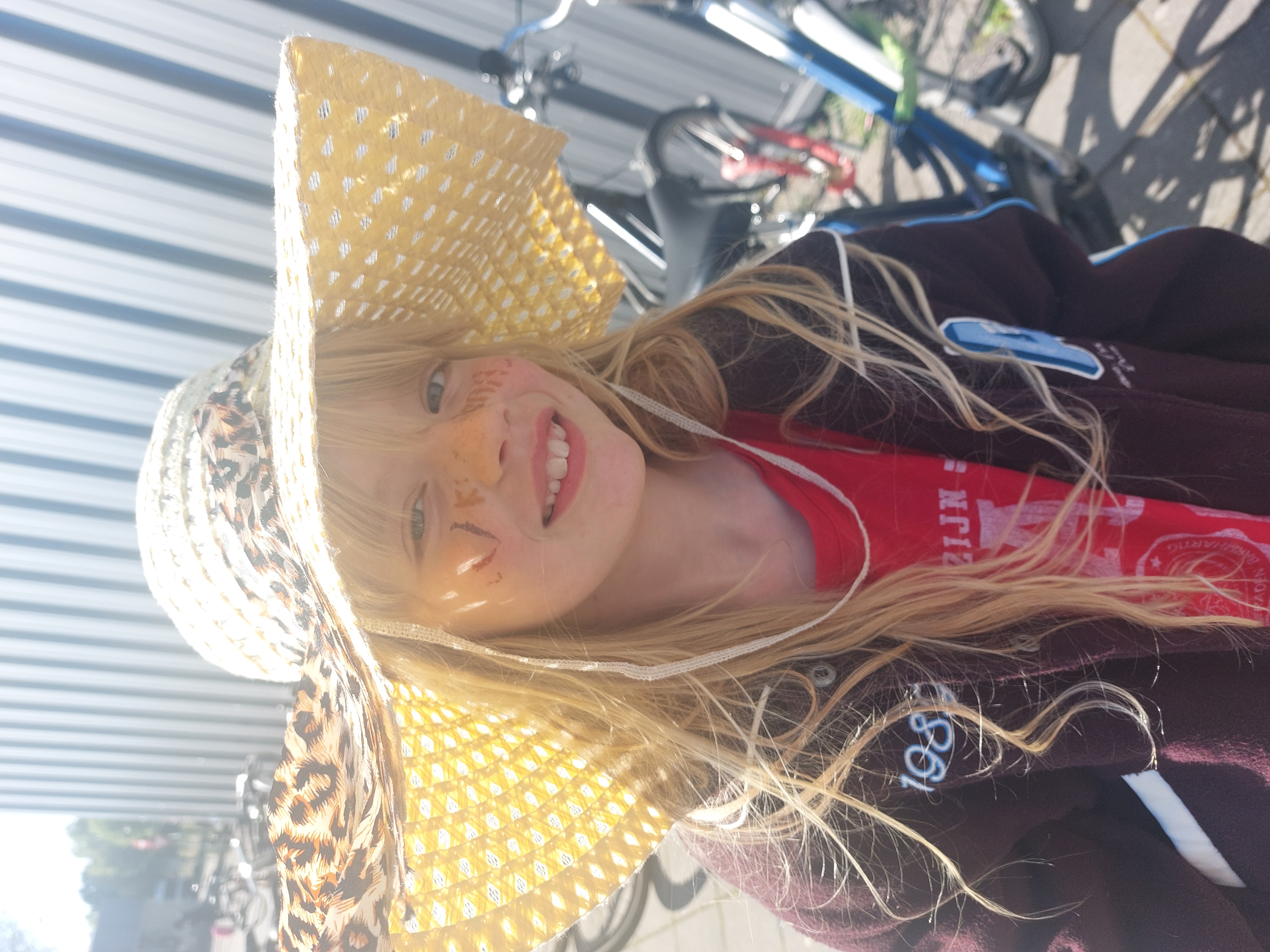 Red de olifant met bloem