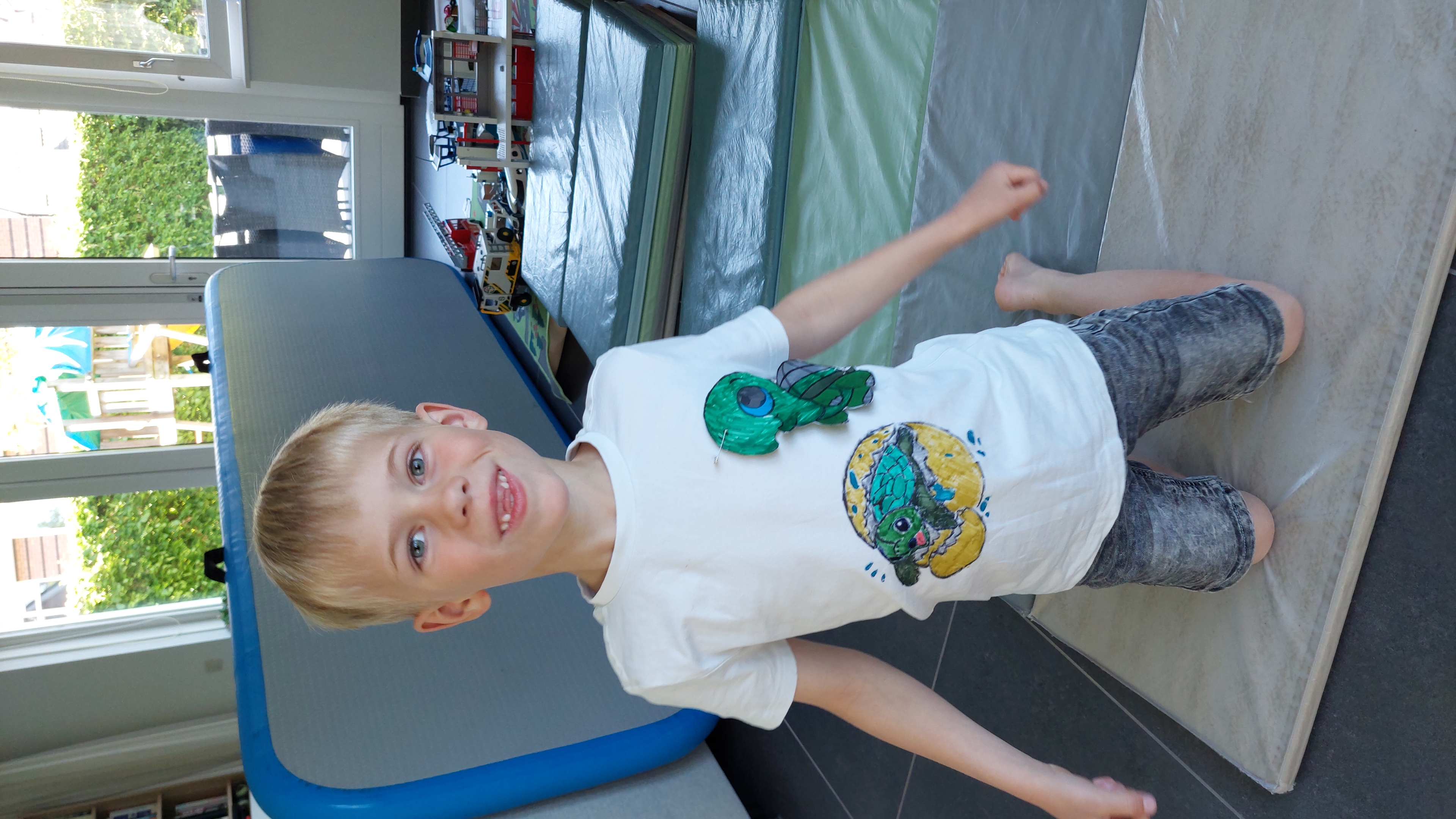 Rowen redt de schildpad