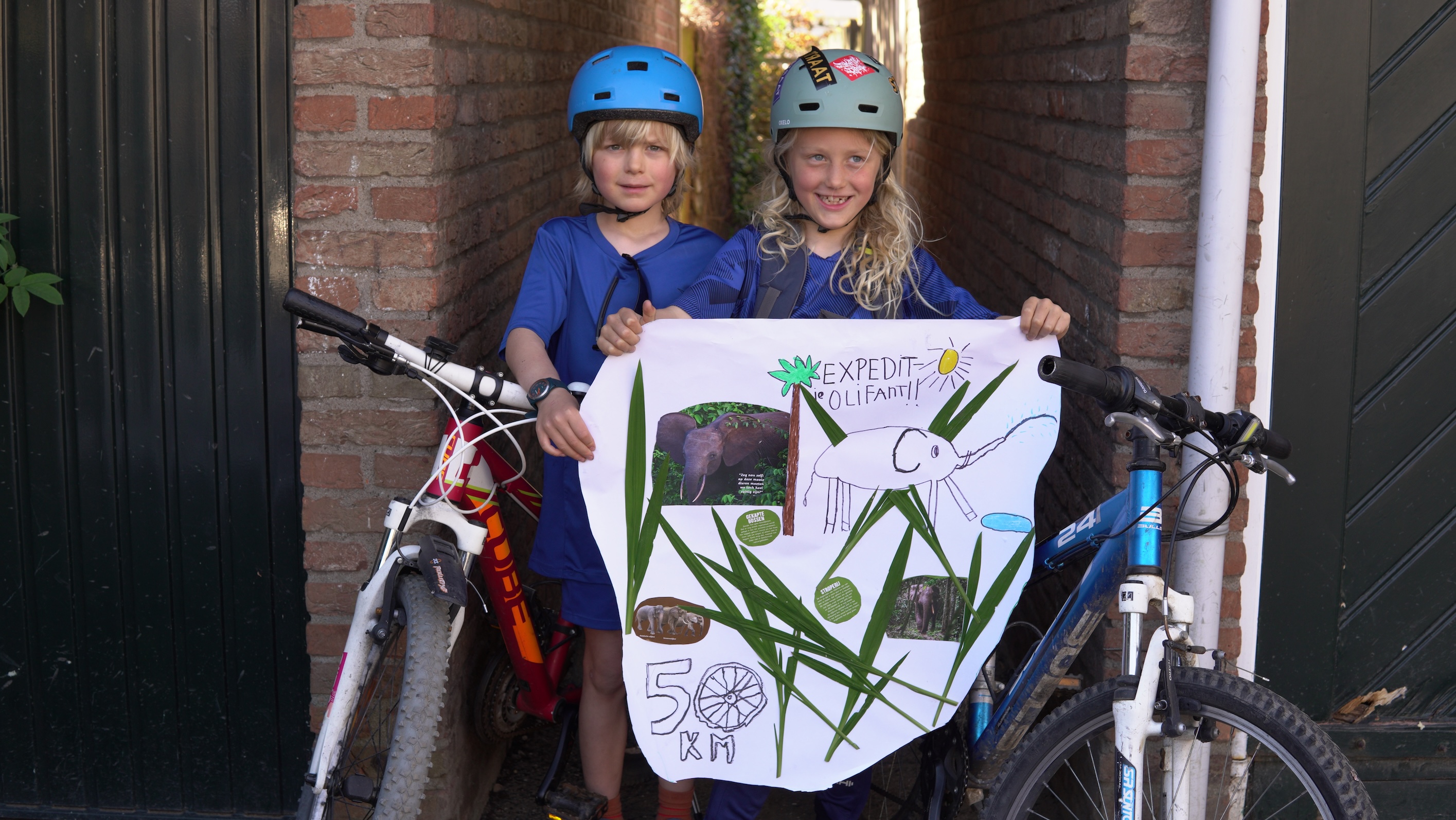 Fiets voor de Olifant