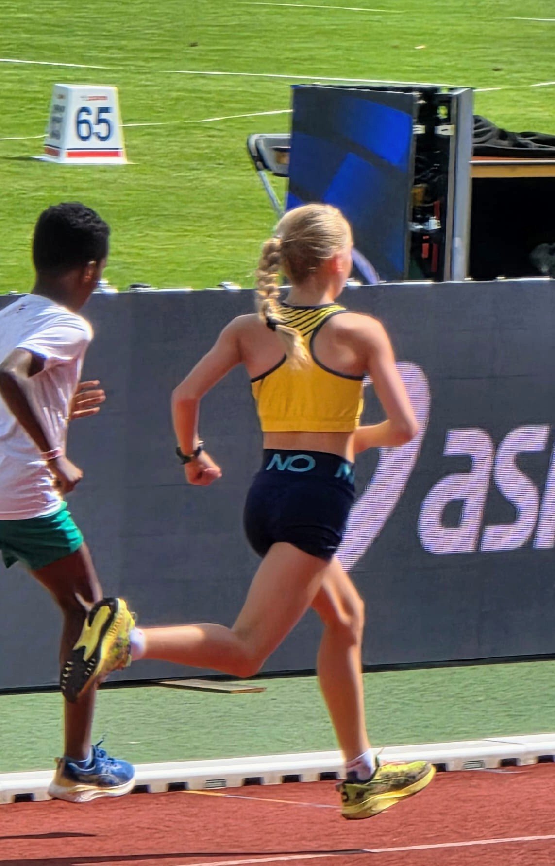 rennen voor de olifant