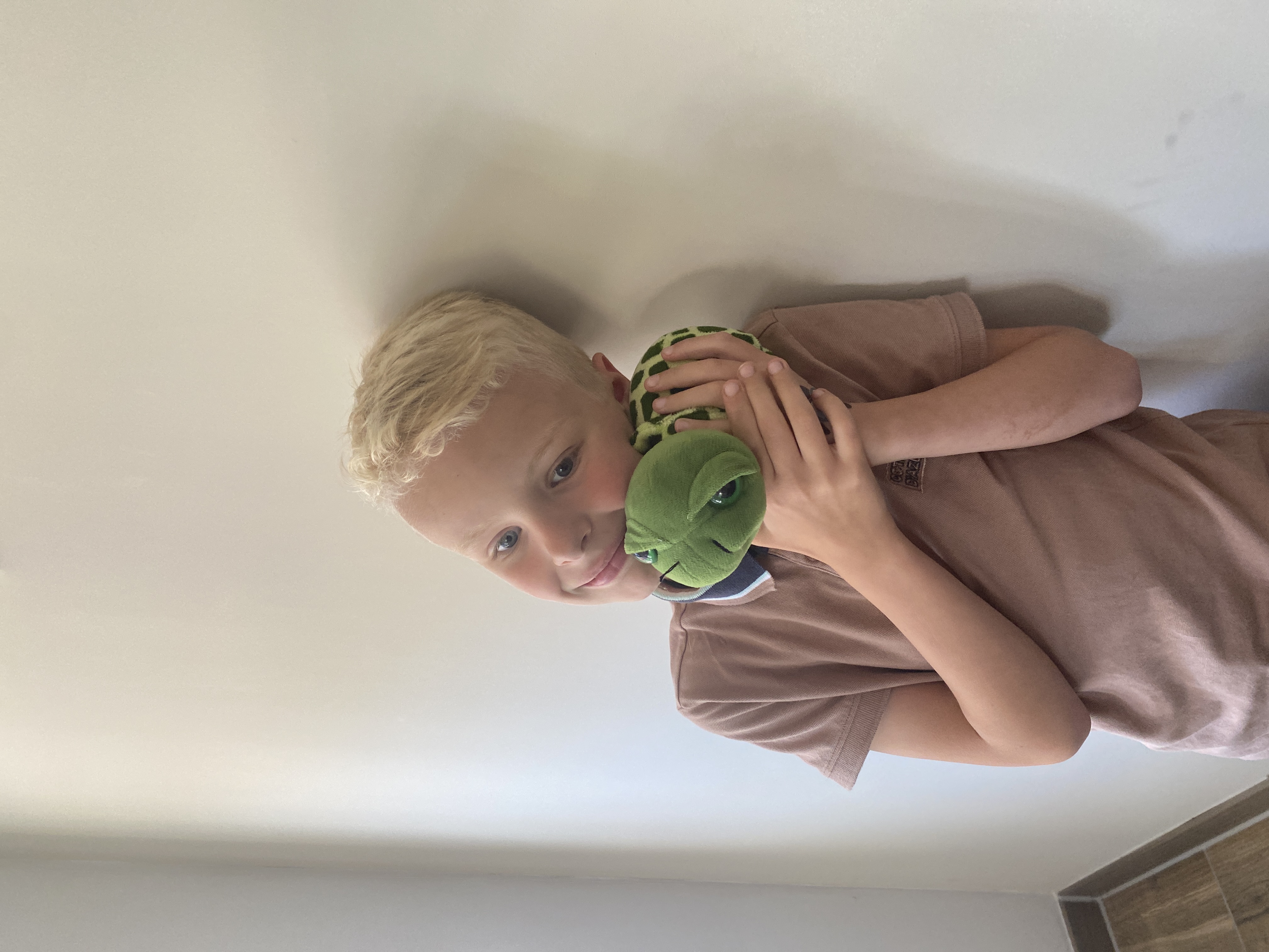 Jens voor de schildpad