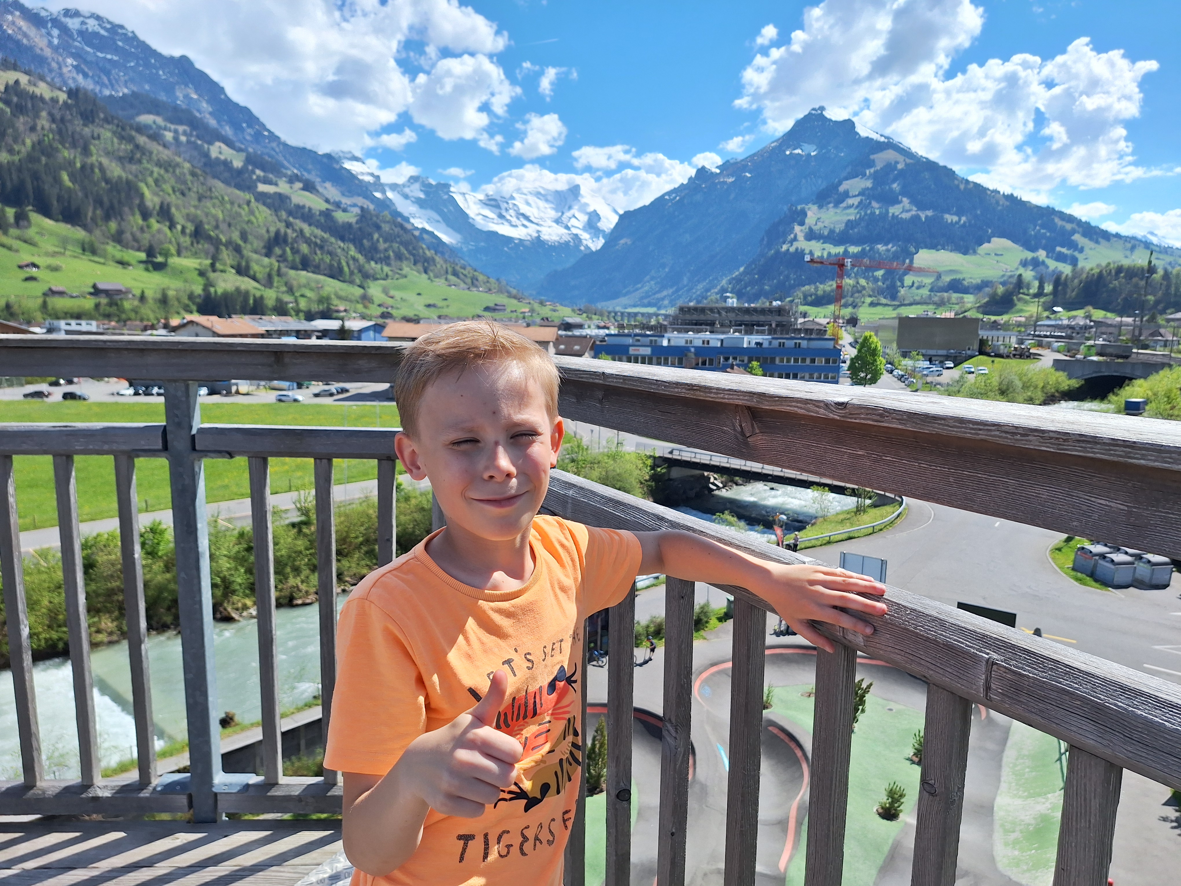 Janoah voor de schildpad