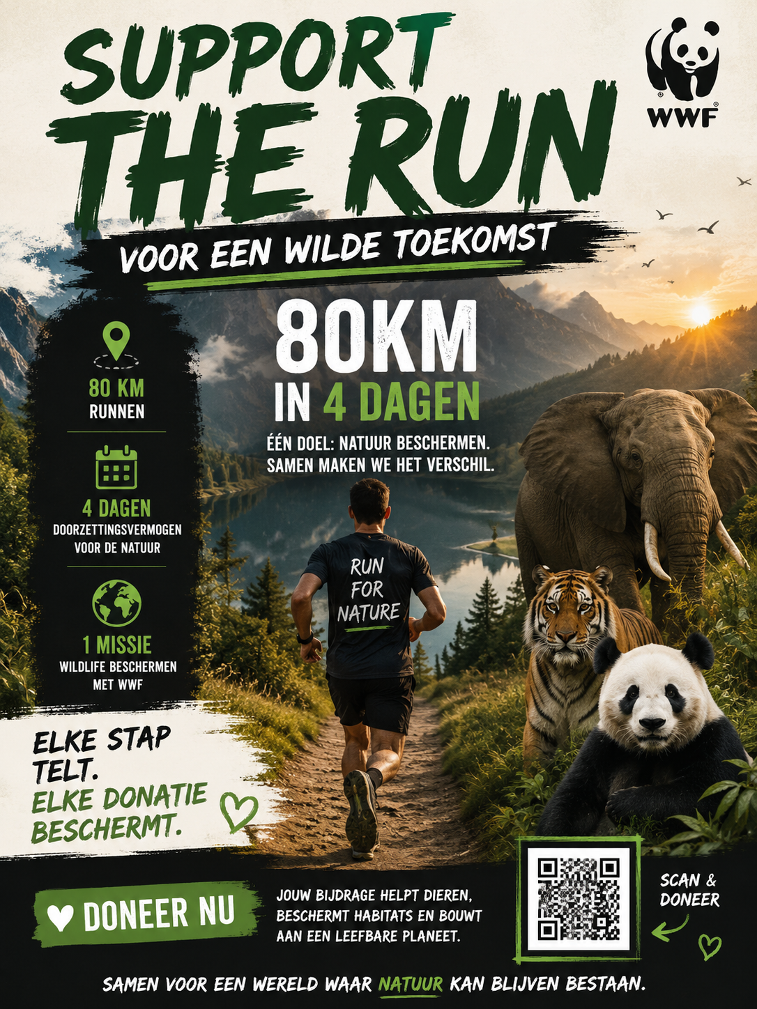 Finns 80km run