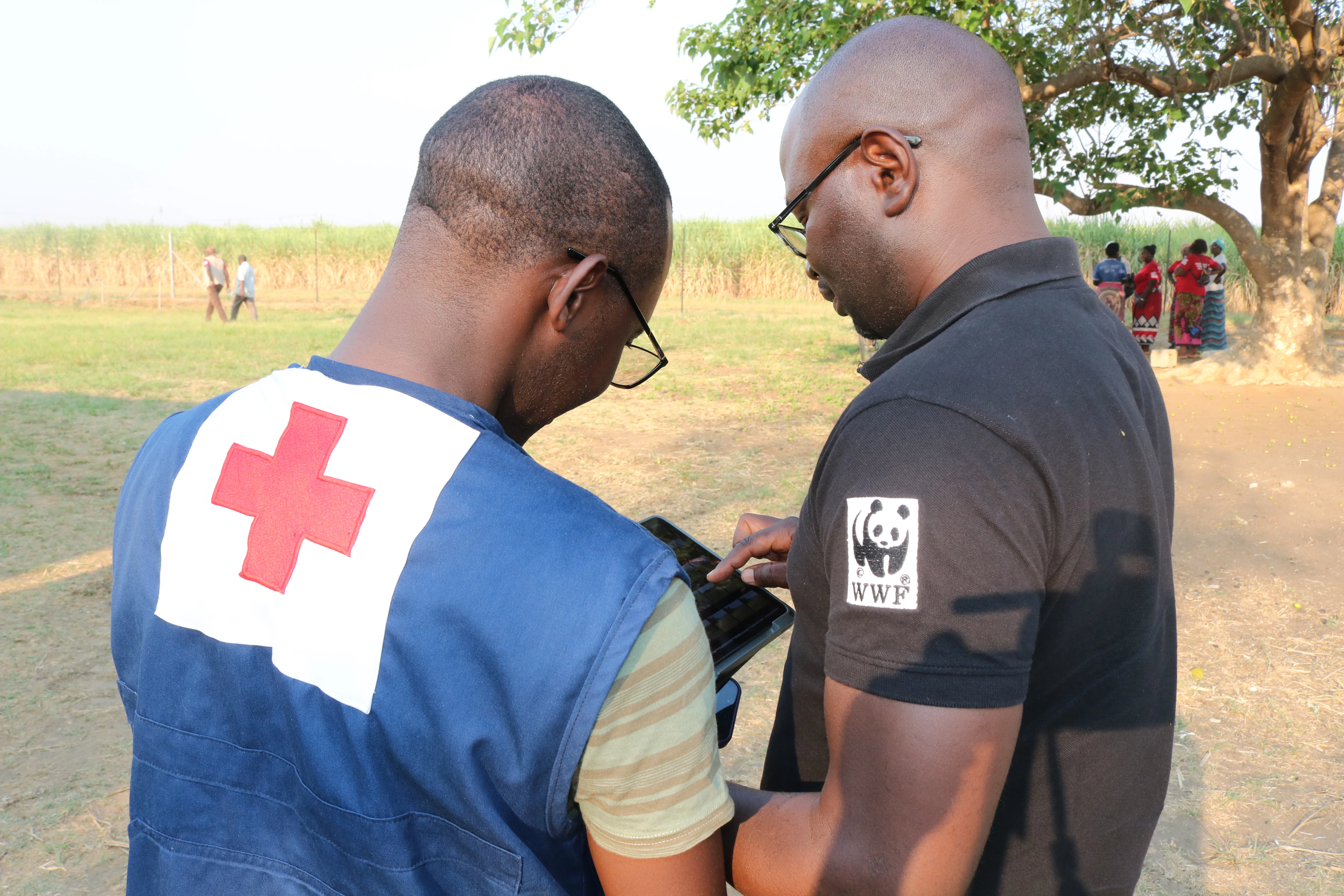 Rode Kruis en WWF in Zambia