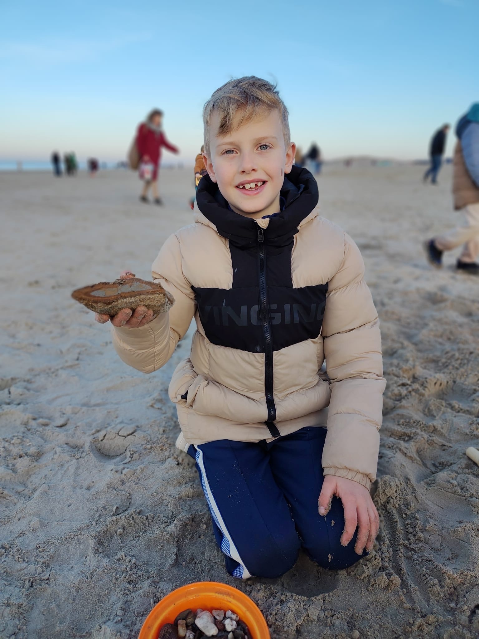 David helpt de olifant