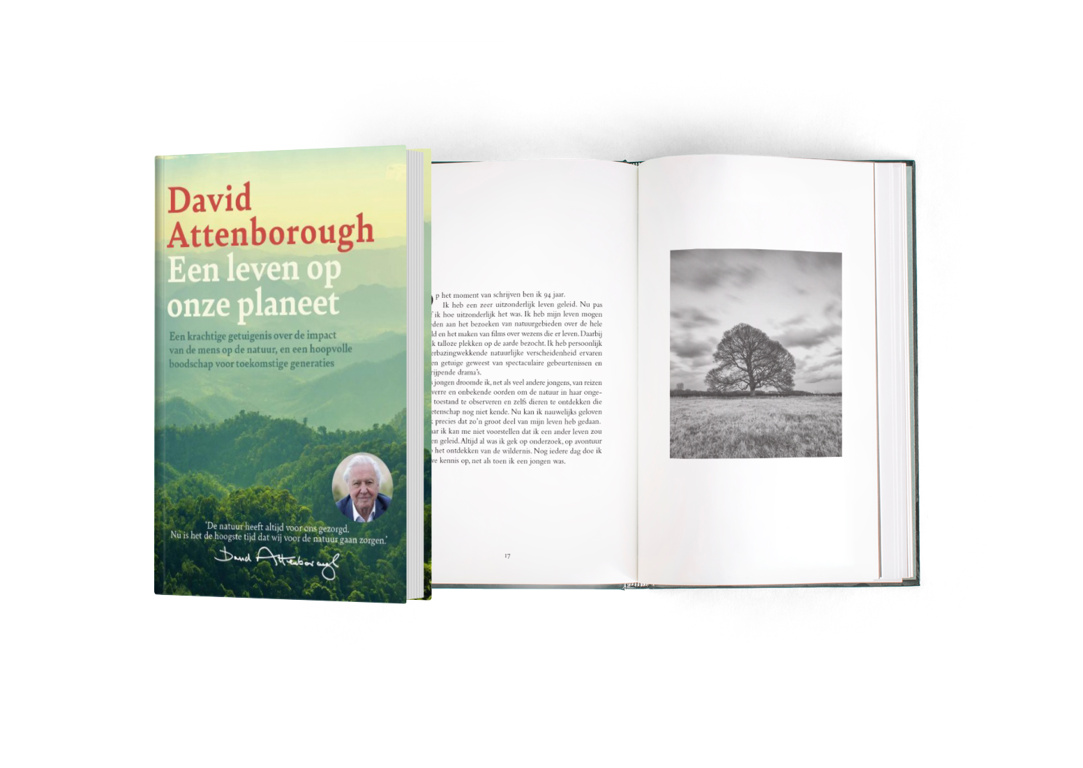 Het boek Een Leven op Onze Planeet