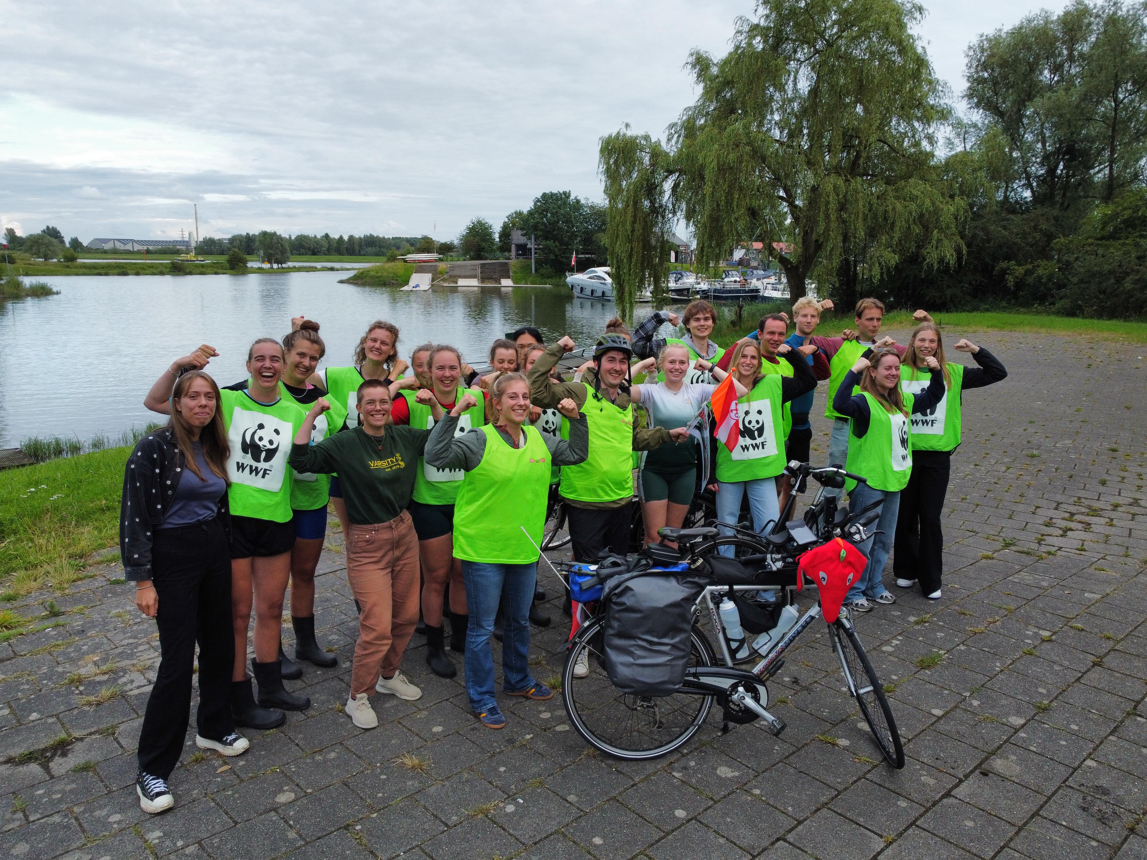 Groepsfoto van de vrijwilligers van regioteam Gelderse Vallei en Utrechtse Heuvelrug