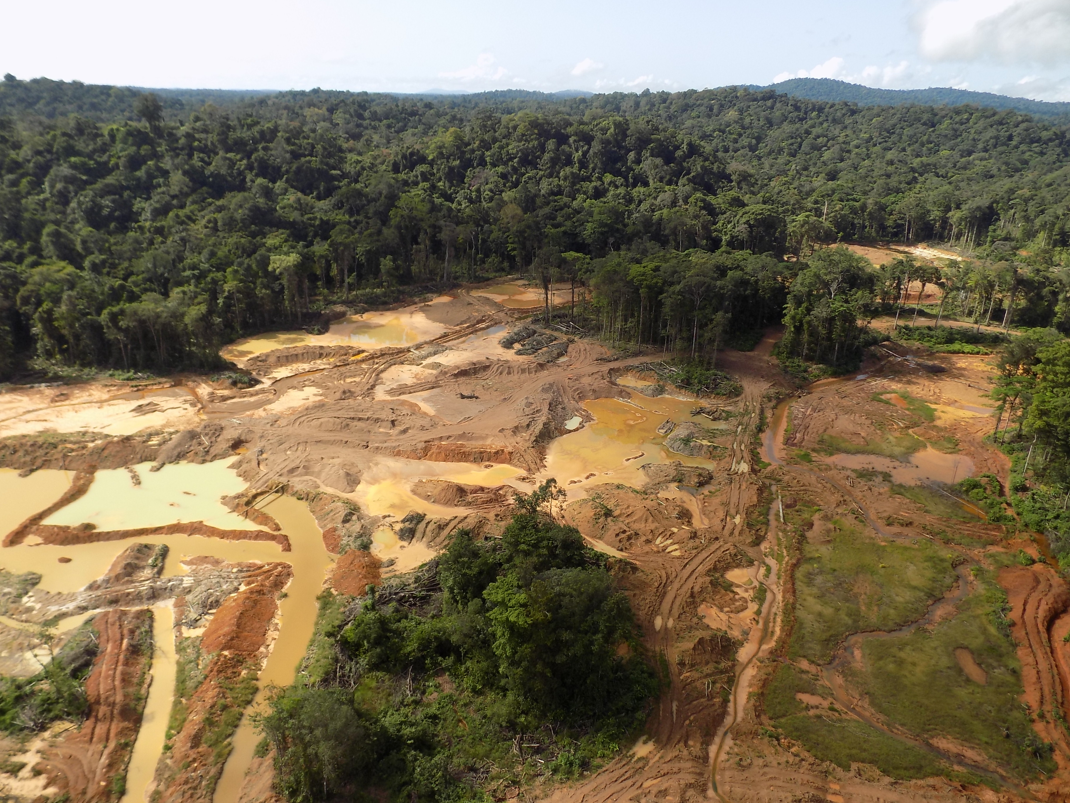 Nouragues in Frans Guyana