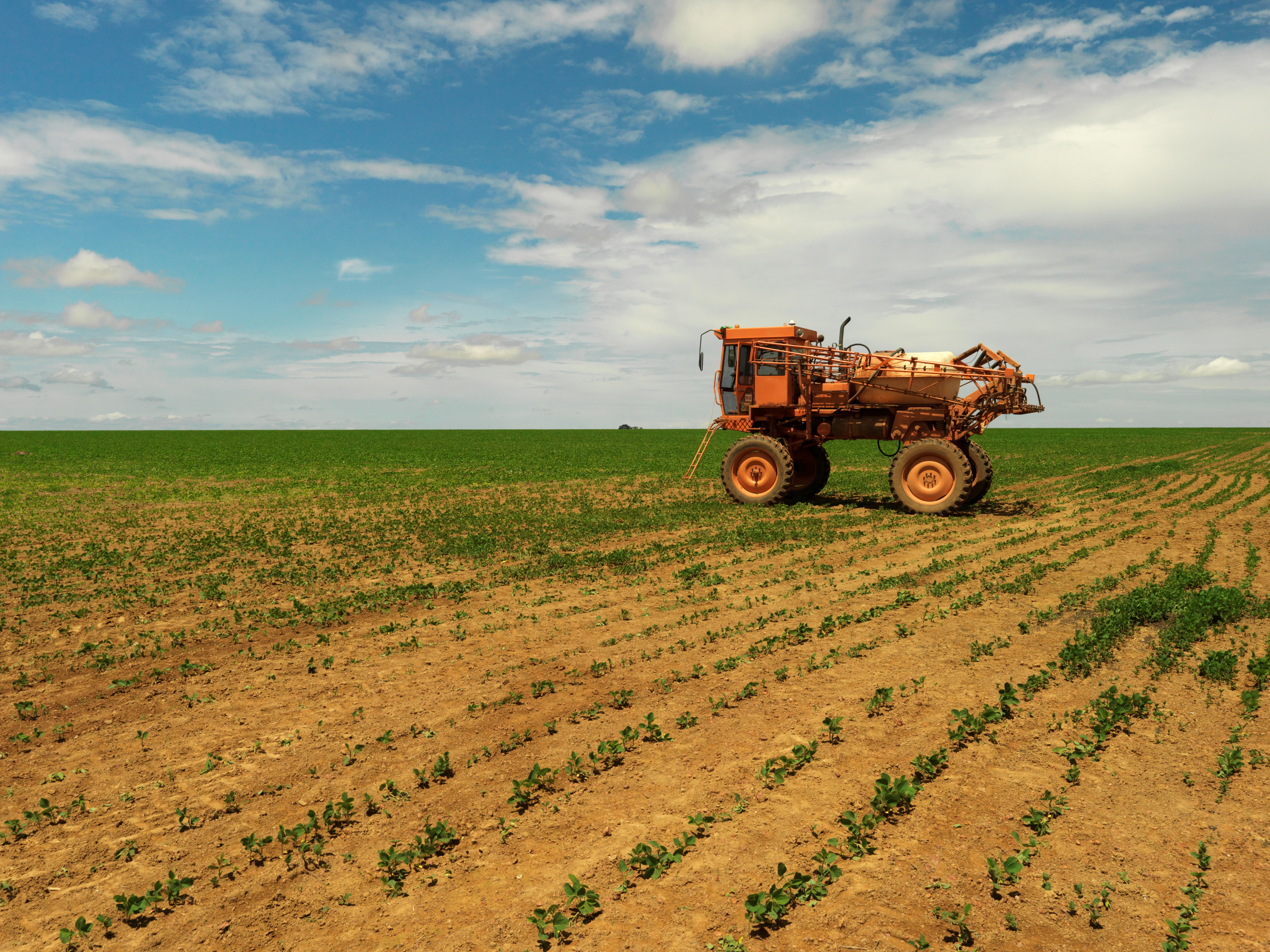 Landbouwvoertuig, Cerrado, Brazilië WW287358