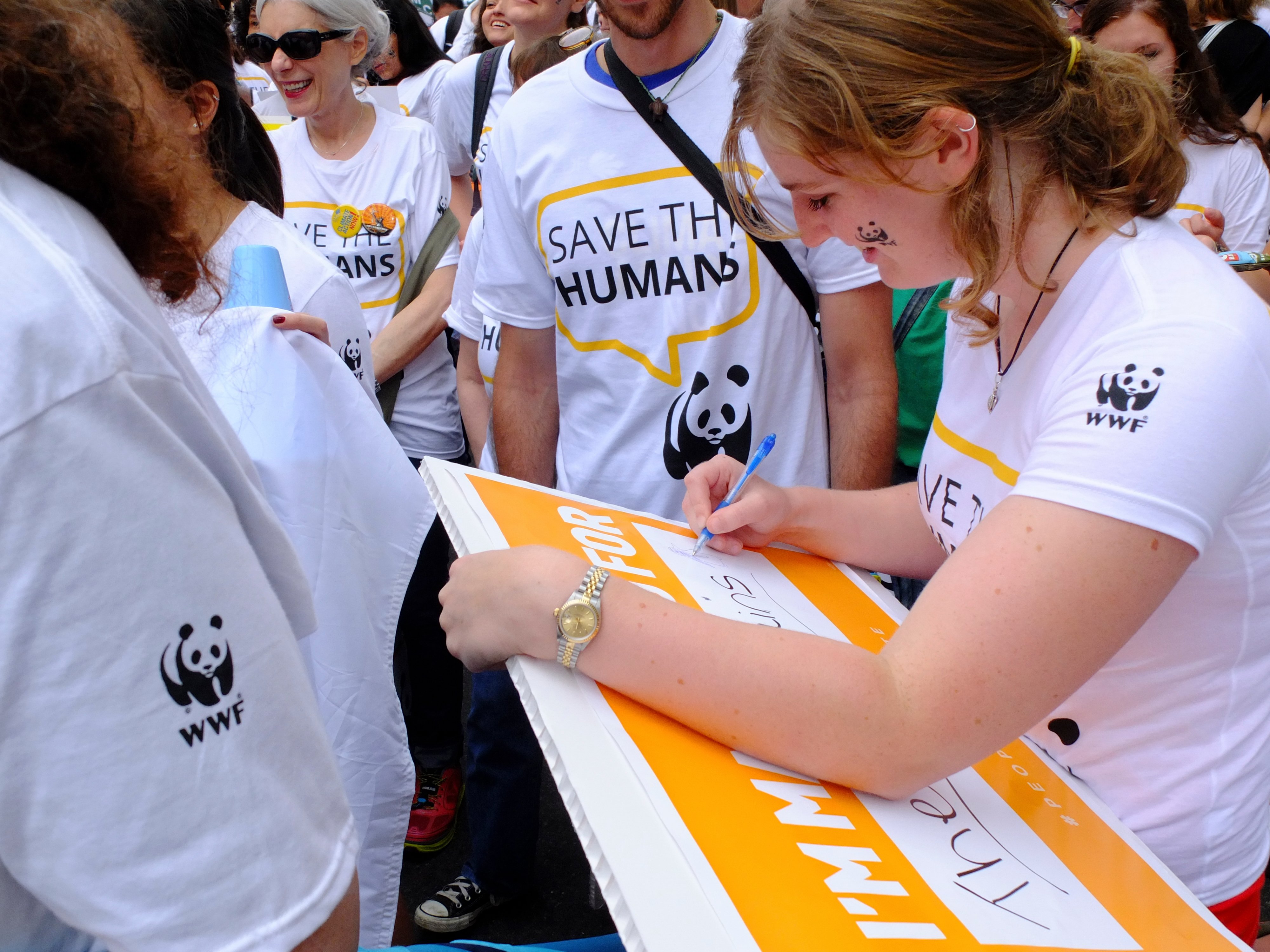 Klimaatmars in New York