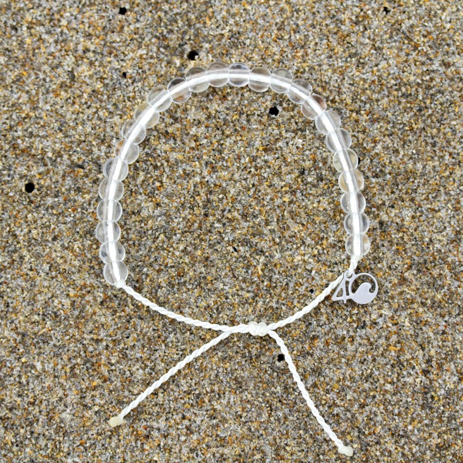 gas Jonge dame Bekritiseren Armband gerecycled plastic wit | WWF | 4 Ocean, Steun ons