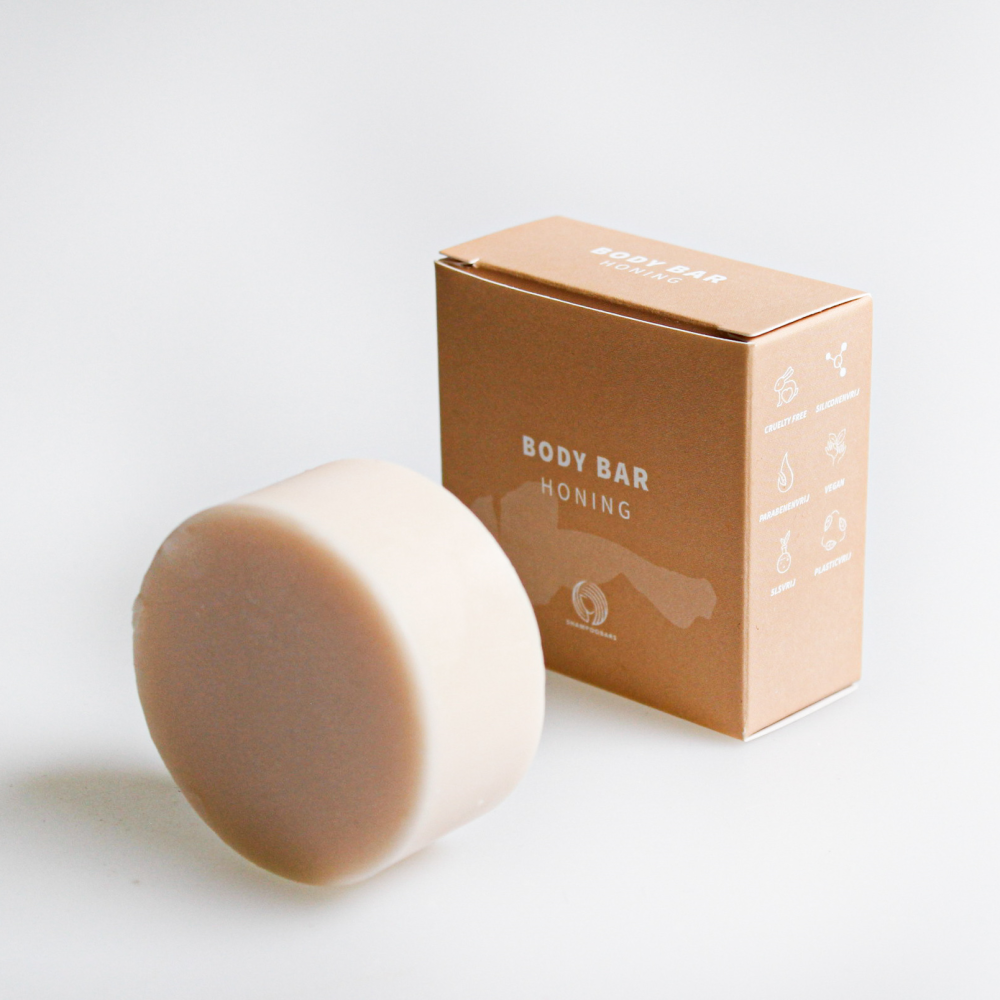 Shampoobars cadeaupakket Honing voor droog & krullend haar