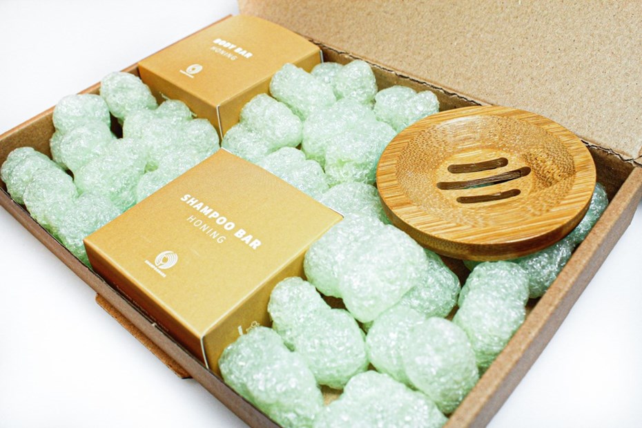 Shampoobars cadeaupakket Honing voor droog & krullend haar