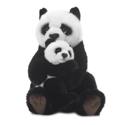 theater Bijwonen Vermoorden Panda knuffel klein 15 cm | WWF | Zachte prijs, grote steun